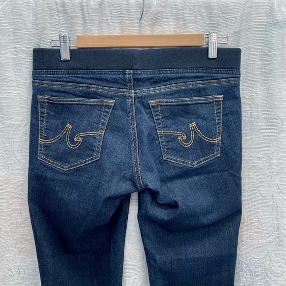 AG Stretch Waist Mid Rise Skinny Jeans/Jeggings
